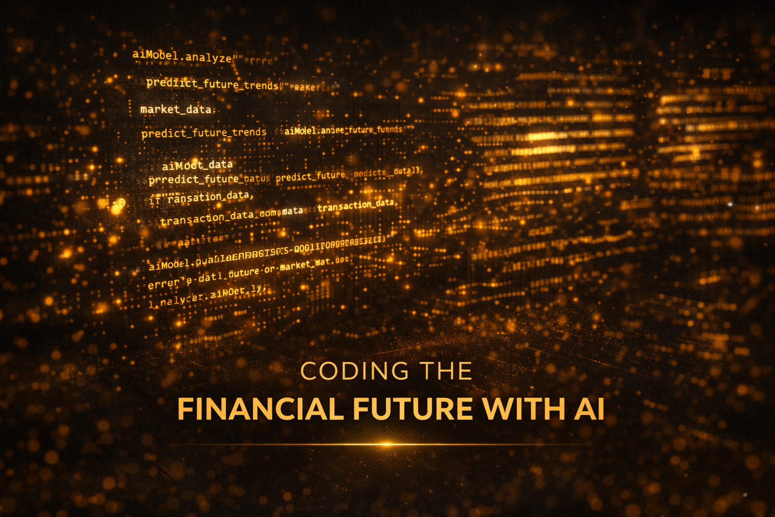 Coding the Financial Future with AI
